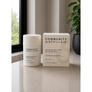 $25 New Community Sixty-Six Nourishing Rich Moisturizer 1.7 oz Hydrating Cream